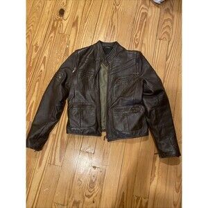 Superior New York  Leather Moto Jacket Fits As Medium Supple Leather See Descrip